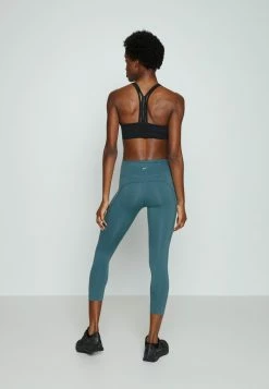 Nike Performance EPIC CROP - Leggings - Ash Green/silver -Nike Performance store 71902ad3cd62497e92e47539236e9cda