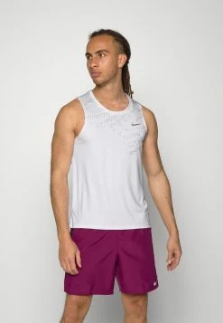Nike Performance MILER TANK - Top - White