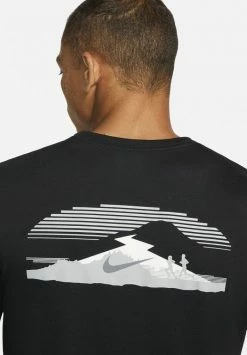Nike Performance TEE LS TRAIL - Long Sleeved Top - Black -Nike Performance store 71b4905e312c4716aa758e9d4fb9e6bf