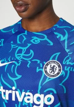 Nike Performance CHEALSEA LONDON TOP PREMATCH - Club Wear - Chlorine Blue/white -Nike Performance store 71bf8f614a7f474d95541c5f80c5e4dc