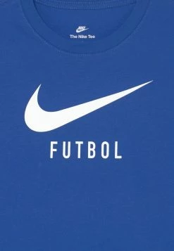 Nike Performance FTBL SCCR TEE - Print T-shirt - Game Royal/white -Nike Performance store 71cc64e6e1a64991bbb9e088bf23c710