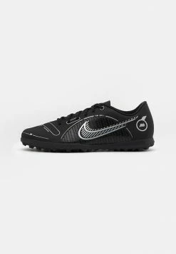 Nike Performance MERCURIAL VAPOR 14 CLUB TF - Astro Turf Trainers - Black/metallic Silver/medium Ash