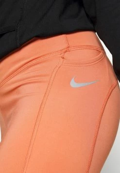 Nike Performance FAST CROP - Leggings - Madder Root/silver -Nike Performance store 71ff49eb032d4994a681e5c201ebce2a