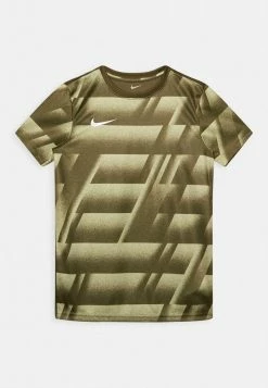 Nike Performance FC LIBERO - Football Shirt - Medium Olive/medium Olive/black/white