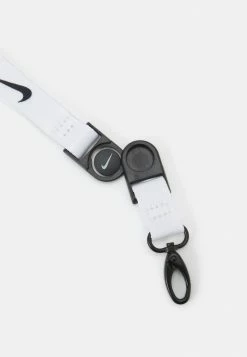 Nike Performance PREMIUM LANYARD - Keyring - White/black -Nike Performance store 7293cd71eb094b96924cd2e18845e328