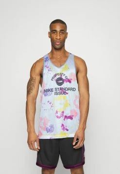 Nike Performance SEASONAL - Top - Vivid Sulfur/boarder Blue/black