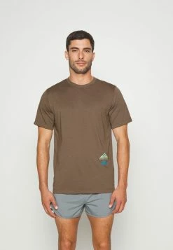 Nike Performance TEE TRAIL - Sports T-shirt - Ironstone