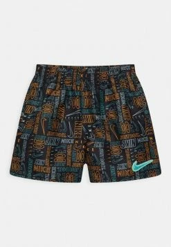 Nike Performance VOLLEY SHORT MASH UP LOGO - Swimming Shorts - Black