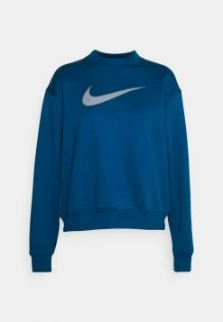 Nike Performance ALL TIME CREW - Sweatshirt - Valerian Blue/black/white -Nike Performance store 74e5e3d9788b4448bdd9c8f50f068d94