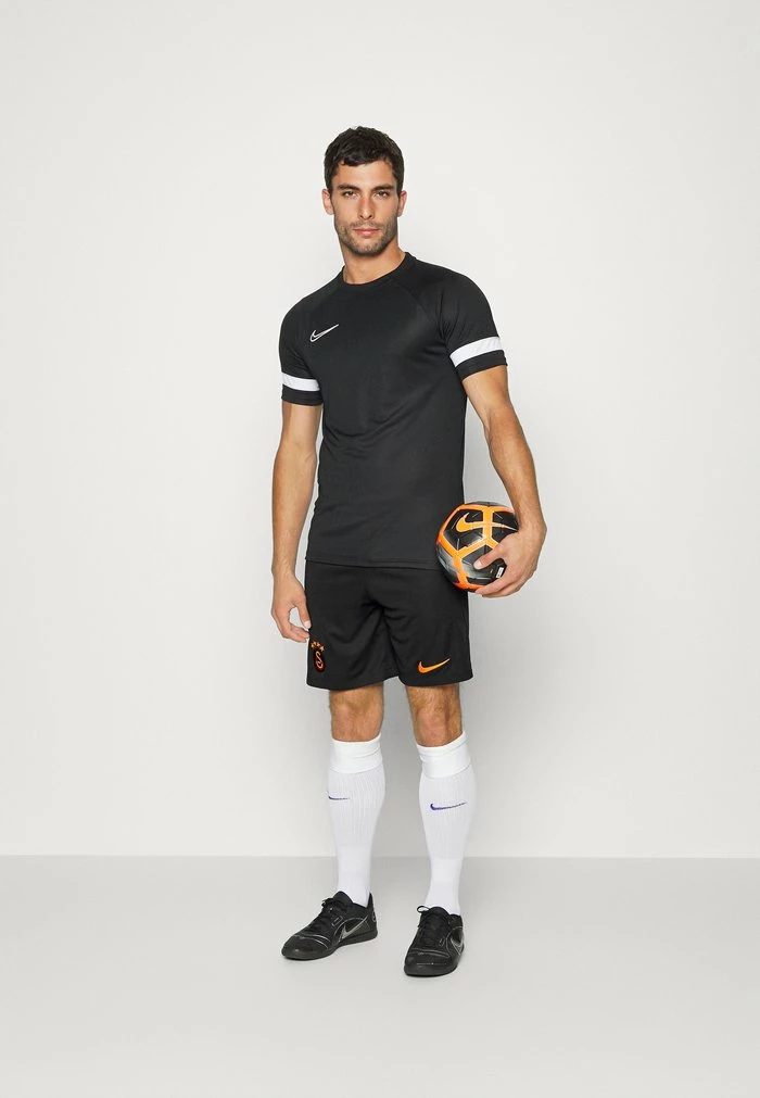 Nike Performance GALATASARAY STADIUM - Sports Shorts - Black/black/vivid Orange 3 Nike Performance GALATASARAY STADIUM - Sports Shorts - Black/black/vivid Orange - Image 3