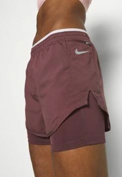 Nike Performance TEMPO LUXE SHORT - Sports Shorts - Dark Wine/venice/reflective Silver -Nike Performance store 751495334ff44deb81969f0b95c7e689