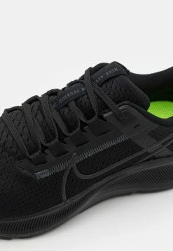 Nike Performance AIR ZOOM PEGASUS 38 - Neutral Running Shoes - Black/anthracite/volt -Nike Performance store 754858cfcccf40019f0092dd5d38e841