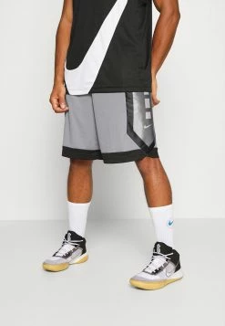 Nike Performance DRY FIT ELITE SHORT - Sports Shorts - Cool Grey/black/white