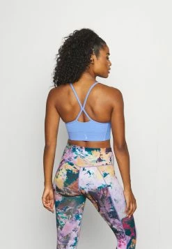 Nike Performance INDY BRA - Light Support Sports Bra - Royal Pulse/aluminum -Nike Performance store 7591a5b70c804506ba01690af25e3ca7