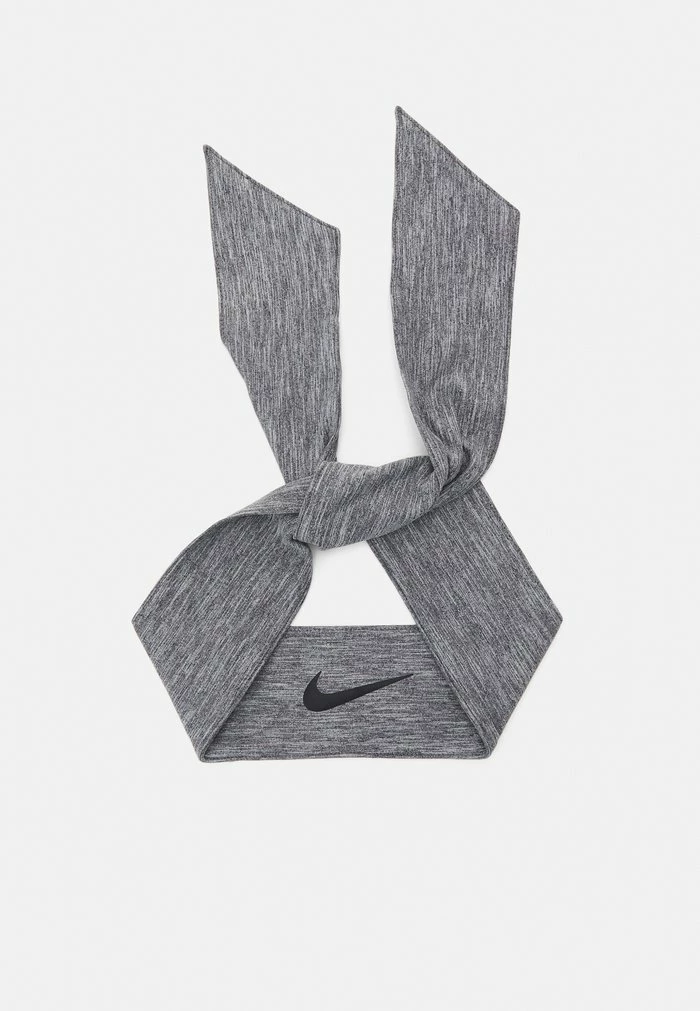 Nike Performance HEAD TIE REVERSIBLE - Sweatband - Charcoal Heather/black 1 Nike Performance HEAD TIE REVERSIBLE - Sweatband - Charcoal Heather/black