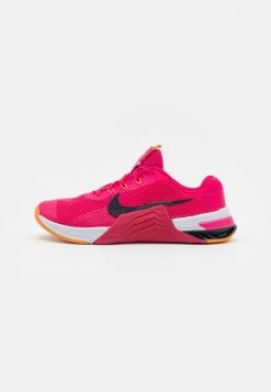 Nike Performance METCON 7 - Trainers - Rush Pink/blackened Blue/mystic Hibiscus/light Curry/iris Whisper