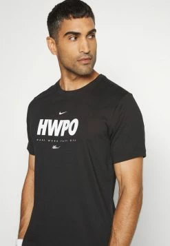 Nike Performance NIKE HWPO TEE - Sports T-shirt - Black -Nike Performance store 768f9730d9f54a13a4609f30b2ab0de0