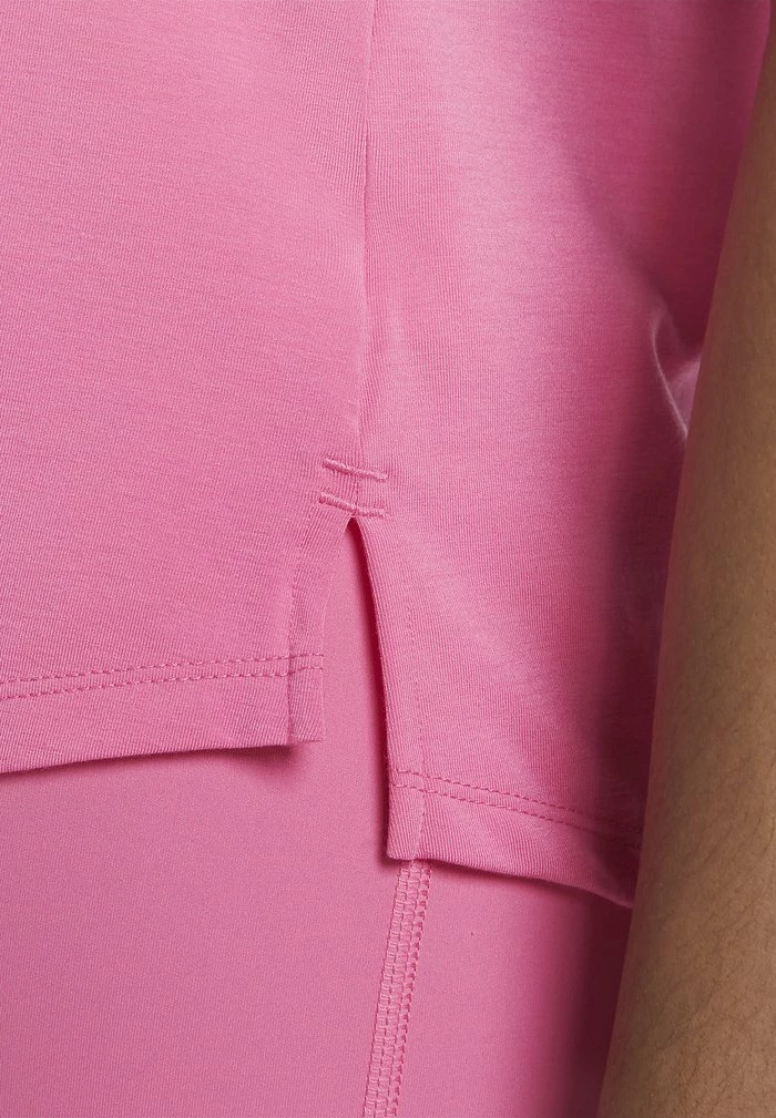 Nike Performance W NK ONE LUXE DF SS STD - Basic T-shirt - Pinksicle/reflective Silv 5 Nike Performance W NK ONE LUXE DF SS STD - Basic T-shirt - Pinksicle/reflective Silv - Image 5