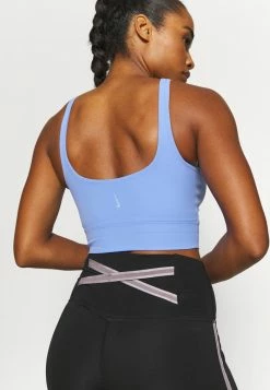 Nike Performance THE YOGA LUXE CROP TANK - Top - Royal Pulse/aluminium -Nike Performance store 76d9ad465cbb4e54ae6824490b40bb0a
