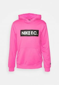 Nike Performance FC LIBERO HOODIE - Hoodie - Hyper Pink/white/black -Nike Performance store 76dc7144fe2343a0a4ccf7c8cbed04bb