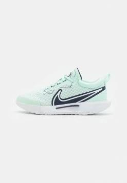 Nike Performance COURT ZOOM PRO - Multicourt Tennis Shoes - Mint Foam/obsidian/white