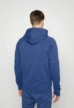 Nike Performance FC TRIBUNA HOODIE - Zip-up Sweatshirt - Mystic Navy/habanero Red/white -Nike Performance store 77df487bf42047b9a686450cc22b289c