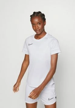 Nike Performance ACADEMY - Sports T-shirt - White/black