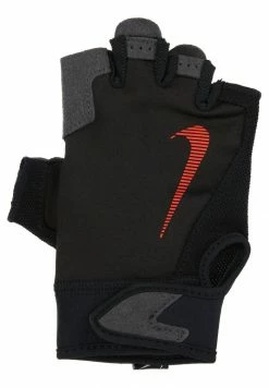 Nike Performance ULTIMATE FITNESS GLOVES - Gloves - Black/light Crimson -Nike Performance store 781fb5fa0f8e416bb19a8b853aee787d