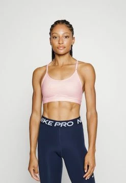 Nike Performance INDY BRA - Light Support Sports Bra - Atmosphere/arctic Orange