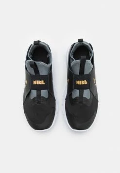 Nike Performance FLEX RUNNER 2 GS UNISEX - Neutral Running Shoes - Black/metallic Gold/cool Grey/white -Nike Performance store 7874481b82964589bcfd5fa690dca888