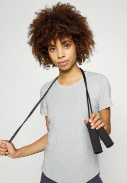 Nike Performance W NK ONE LUXE DF SS STD - Basic T-shirt - Particle Grey 9 Nike Performance W NK ONE LUXE DF SS STD - Basic T-shirt - Particle Grey -Nike Performance store 78acc2a191e1453f96f5f87c1d545cce