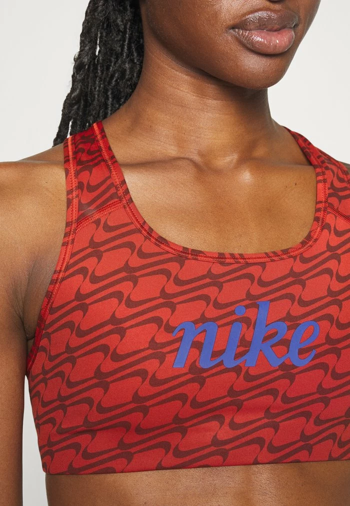 Nike Performance BRA - Medium Support Sports Bra - Cinnabar/lapis/deep Royal Blue 6 Nike Performance BRA - Medium Support Sports Bra - Cinnabar/lapis/deep Royal Blue - Image 6