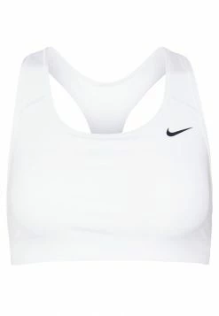 Nike Performance BRA - Medium Support Sports Bra - White/black -Nike Performance store 78ec08895f58436caaf92e507ee133c5