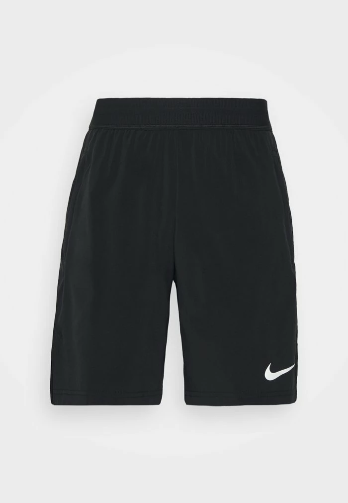 Nike Performance FLEX VENT SHORT - Sports Shorts - Black/white 1 Nike Performance FLEX VENT SHORT - Sports Shorts - Black/white