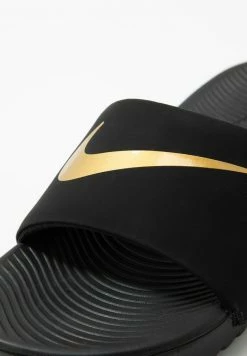 Nike Performance KAWA SLIDE UNISEX - Pool Slides - Black/metallic Gold -Nike Performance store 7a3ac34beba94644a274910a387755dd