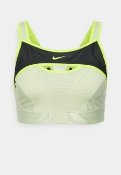 Nike Performance ALPHA BRA - High Support Sports Bra - Olive Aura/atomic Green -Nike Performance store 7a994fb5e57f476093dfe46389f21ae1