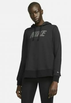 Nike Performance Sweatshirt - Black/metallic Silver