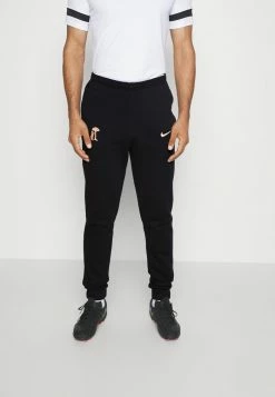 Nike Performance ATLETICO MADRID PANT - Club Wear - Black/peach Cream