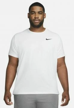 Nike Performance DRY - Sports T-shirt - White Black