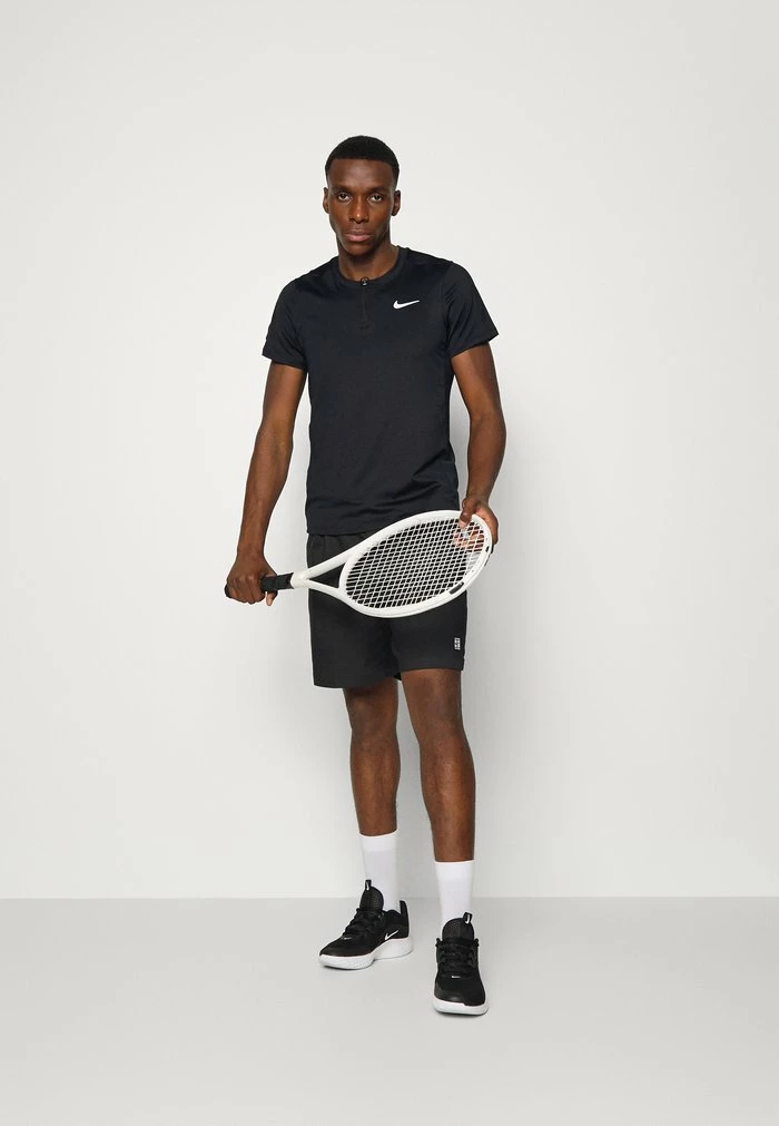 Nike Performance ADVANTAGE - Sports T-shirt - Black/white 2 Nike Performance ADVANTAGE - Sports T-shirt - Black/white - Image 2