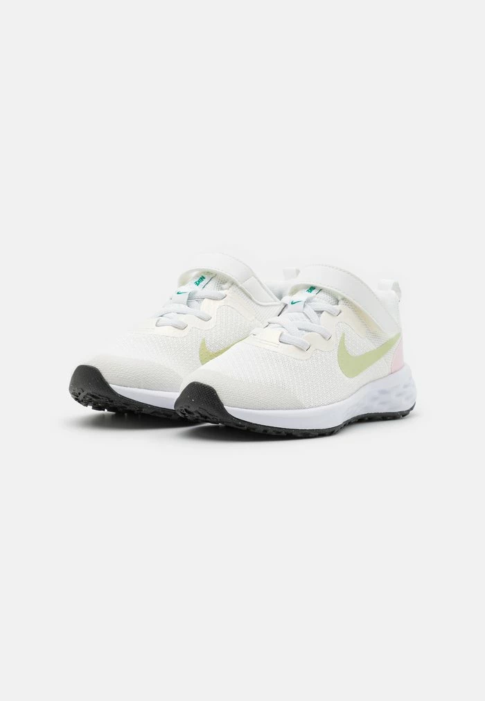 Nike Performance REVOLUTION 6 SE PSV UNISEX - Neutral Running Shoes - Summit White/honeydew/pink Foam/white 2 Nike Performance REVOLUTION 6 SE PSV UNISEX - Neutral Running Shoes - Summit White/honeydew/pink Foam/white - Image 2