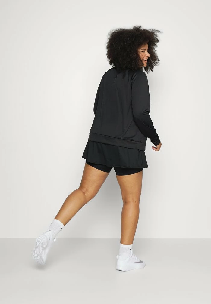 Nike Performance COURT VICTORY SKIRT PLUS - Sports Skirt - Black/white 3 Nike Performance COURT VICTORY SKIRT PLUS - Sports Skirt - Black/white - Image 3