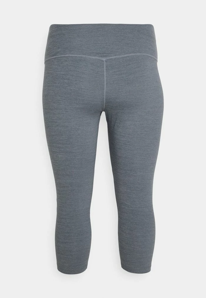 Nike Performance ONE PLUS - Leggings - Iron Grey (white) 2 Nike Performance ONE PLUS - Leggings - Iron Grey (white) - Image 2