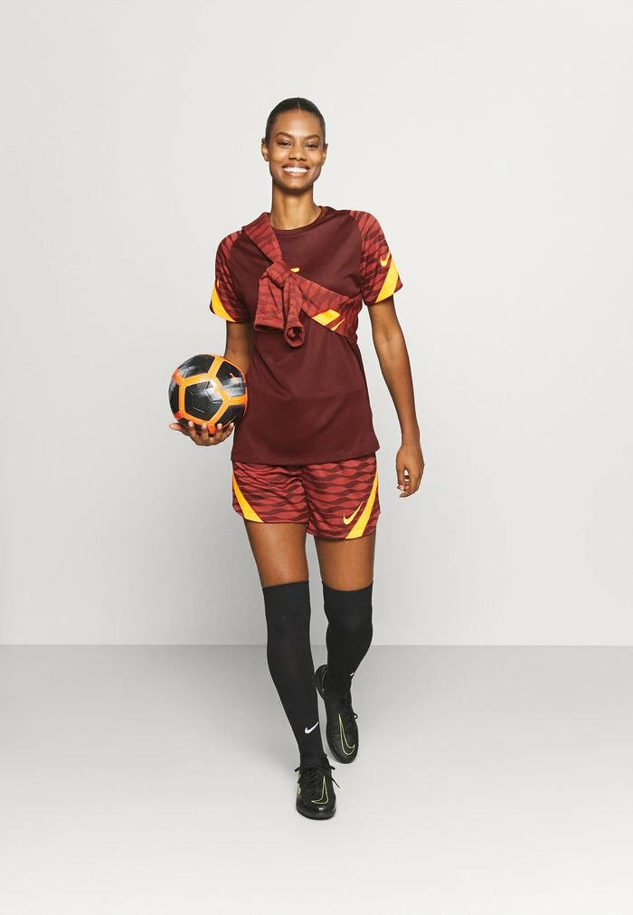 Nike Performance STRIKE 21 - Print T-shirt - Bronze Eclipse/redstone/total Orange 2 Nike Performance STRIKE 21 - Print T-shirt - Bronze Eclipse/redstone/total Orange - Image 2