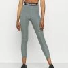 Nike Performance 365 7/8 HI RISE - Leggings - Smoke Grey Heather/black