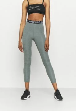 Nike Performance 365 7/8 HI RISE - Leggings - Smoke Grey Heather/black