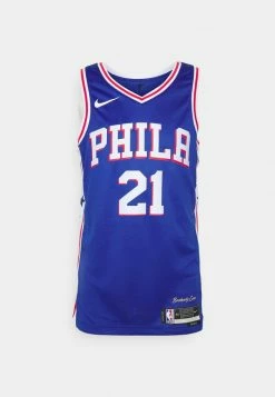 Nike Performance NBA JOEL EMBIID PHILADELPHIA 76ERS NBA SWINGMAN ICON - Club Wear - Rush Blue -Nike Performance store 7d508e892aad4f098ce093a2b5fe24e6
