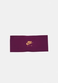 Nike Performance DRI FIT HEADBAND UNISEX - Sweatband - Sangria/university Gold