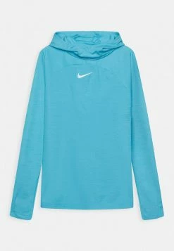 Nike Performance ACADEMY HOODIE UNISEX - Long Sleeved Top - Laser Blue/summit White