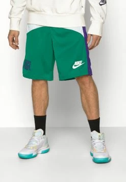 Nike Performance DRY FIT START5 SHORT - Sports Shorts - White/malachite/court Purple